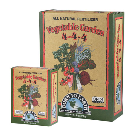 All Natural Fertilizer Vegetable Garden 4-4-4