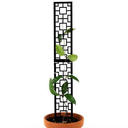 DIY Stackable Tropical Squares Wooden Trellis