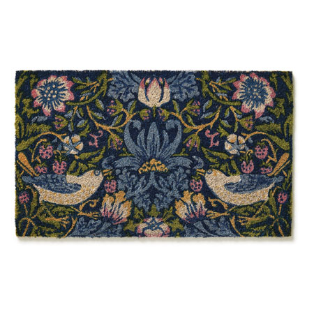 Strawberry Thief Coir Doormat