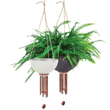 Hanging Wind Chime Basket