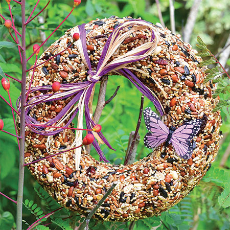 Seed and Nut Wreath
