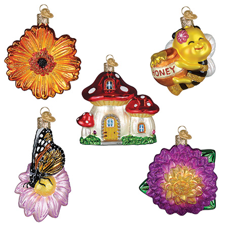 Garden Themed Ornaments