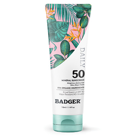 Badger’s SPF 40 Sport Mineral Sunscreen