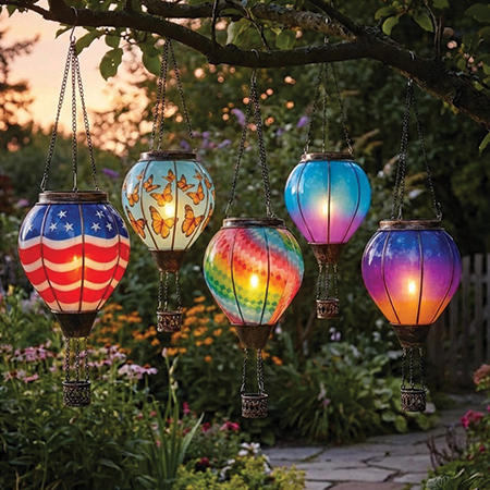 Briarwood Lane’s Solar Balloon Lanterns